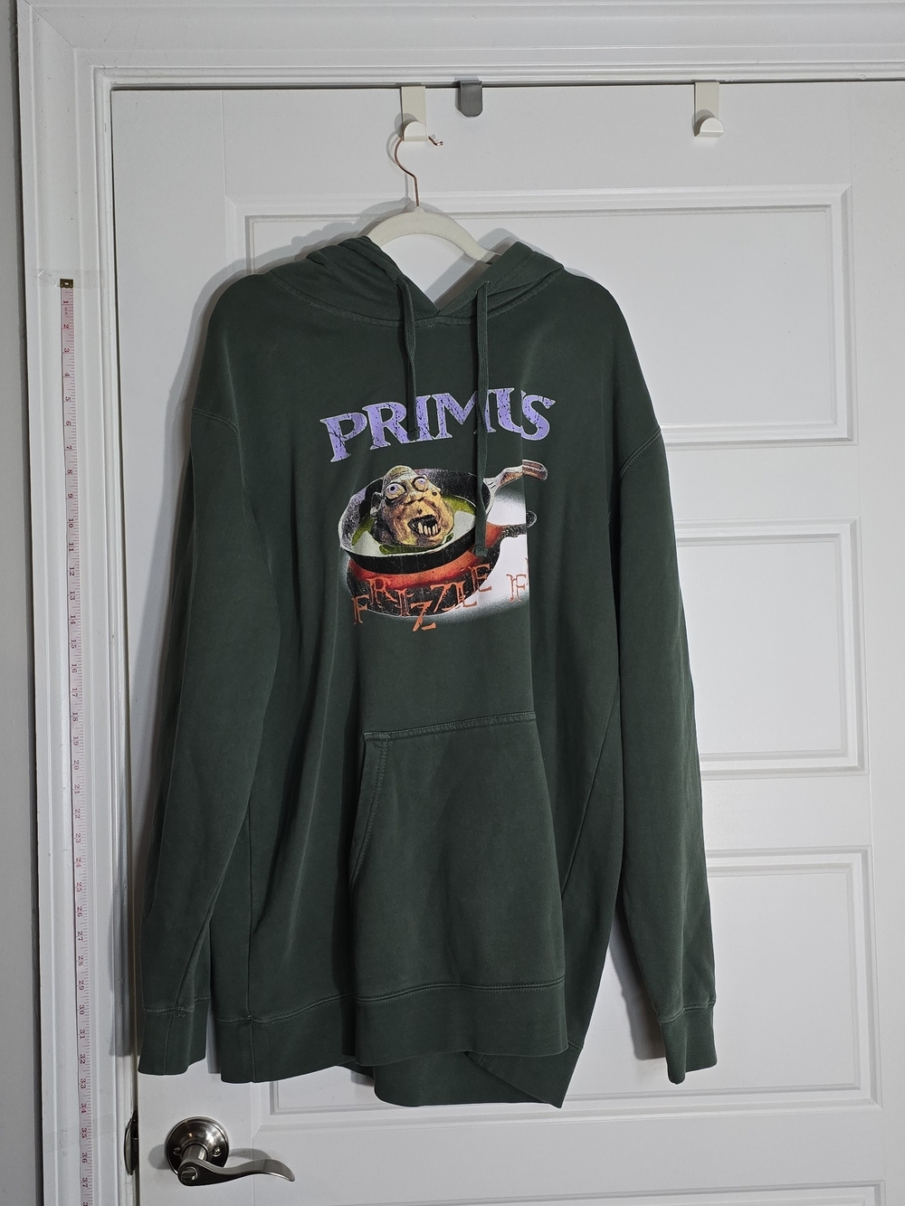 Primus Band Graphic Hoodie XL Green Frizzle Fry Official